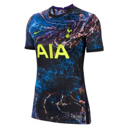 Camisola Tottenham Hotspur Mulher Equipamento Segundo 2021-2022 Manga Curta